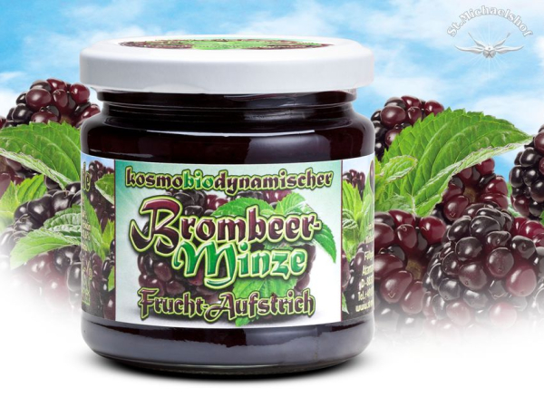 Bio Brombeer-Minze Frucht-Aufstrich