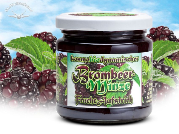 Bio Brombeer-Minze Frucht-Aufstrich