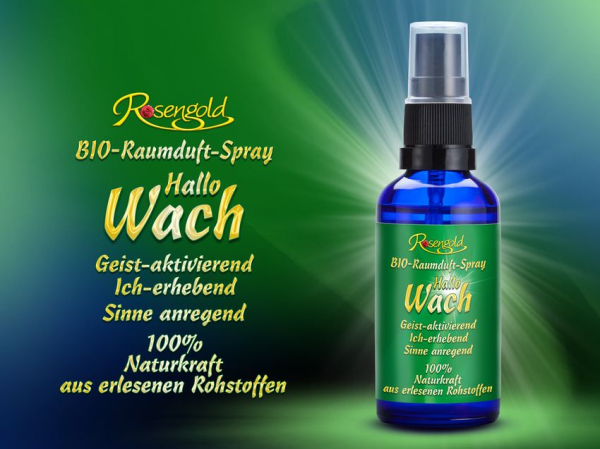 Hallo Wach Bio-Raumduft-Spray