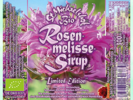 Bio Rosenmelisse-Sirup