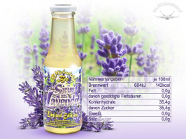 Bio-Sirup aus Lavendel