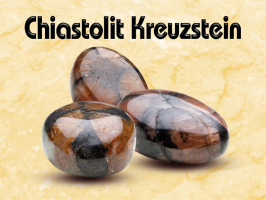 Chiastolit Kreuzstein