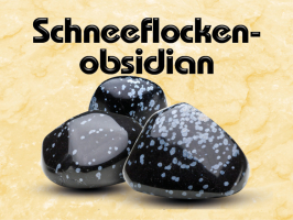 Schneeflockenobsidian