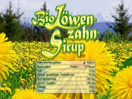 Bio Löwenzahn-Sirup