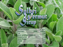 Bio Salbei-Wermut-Sirup 