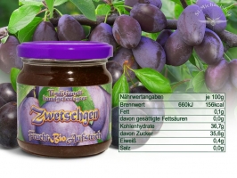 Bio Zwetschgen Frucht-Aufstrich